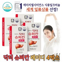 여성 피로 회복제 닥터 슈퍼칸 레이디 밀크씨슬 4Box