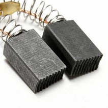 모터 카본 브러쉬 15x10x6mm 전기 해머 드릴 앵글 그라인더 전동 공구 액세서리 교체 10 개, 한개옵션0