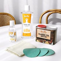 오일링 키트(개별구매 가능), C세트(천연오일450ml 1개+사포3종+린넨천 1개)