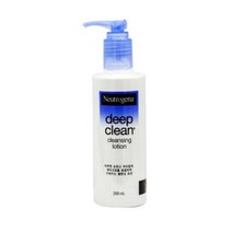 BTM 뉴트로지나 딥클린 클렌징 로션 200ml /멀티클렌징/메이크업리무버/메이크업클렌져/클렌징리무버