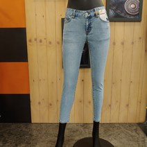 잠뱅이 여성용 기획 기본 바이오스톤 캣브러쉬 올약워싱데님 JK9DSN54-LB