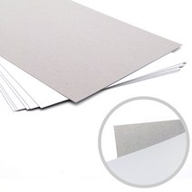 두꺼운 종이 A4 마분지 백표지 500g 50매, 1개