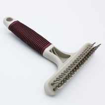 강아지 애완견 미용 중모 장모 털관리 이중빗 1EA, 없음