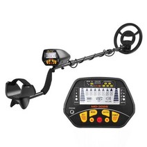 금속 검출기 휴대용 탐지기 고성능 지하 골드 찾기 고감도 방수 코일, MD 3028 Black