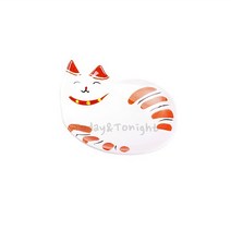 ★T&T★ 멜라민 레인보우 고양이 종지 소스볼 초장기 쌈장 그릇 업소용 일식 간장 그릇 찬기 ★D953UB★321L742, ★VZ★3인치