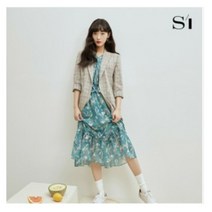 SI 씨 여성 쉬폰프릴롱원피스SEOAG0556