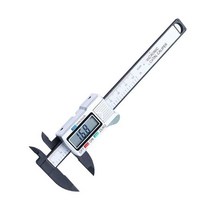버니어캘리퍼스 디지털 전자 0-150mm ABS 버니어 캘리퍼스 LCD 규칙 속도계 게이지 마이크로 미터 두께 측정 도구, CHINA, 0-100mm Silver