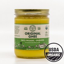 퓨어인디언푸드 100% 유기농 기버터 순수 버터 14oz (398g), 398g, 1개