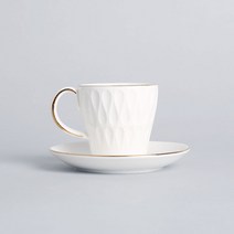 가성비좋은 커피잔세트 모음 카페 커피컵, 골드러플 커피잔, 소(110ml)