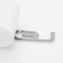 렉서스 ES200 IS250 GS300 GX400 NX300 RX350 LX470 LS600hl 후면 트렁크 로고 ABS 개조 레터 업그레이드, 02 Bright black_13 IS250