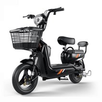 성인 전동차 전동 스쿠터 2인승 여성 조력 레저대보차 전기자전거, 블루