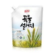 애경 트리오 곡물 우리밀 1.2L(리필), 1개