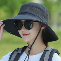 [사은품증정] 여성 등산모자 여름모자 벙거지 캠핑 낚시 아웃도어 사파리 여자 챙 모자-2022