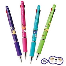 유로익스프레스/ (자바)나무늘보 캐릭터 초저점도 3색볼펜(0.5mm)1자루, 상세내용표시