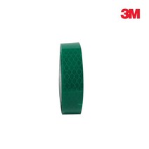 3M 건축 허가 안전 보건 표지판 반사 테이프 프리즘형 20mm x 2.5M 녹색