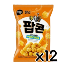 뿌링클 팝콘 봉지스낵 80g x 12개