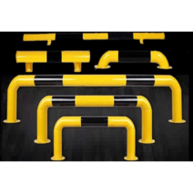 소화전가드 보호대 보도블럭 충돌방지 안전가드 U자형, 연마 80cmx30cm 1.5mm U자형