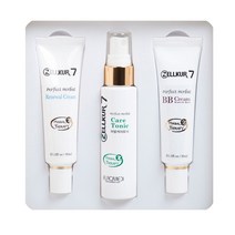 젤쿠어 [40%D.C]홈케어3종set(지성피부용30ml)스킨케어 약초필링 후관리set 케어토닉 비비크림 리뉴얼크림, 1세트