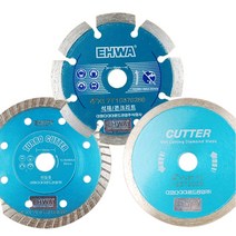 다이아몬드날 4인치 절단석 앵글날 휠 물날 터보날 핸드 그라인더 연마 절단 석재 컷팅휠 커팅날, [D]다용도 멀티톱날 4인치