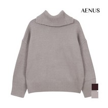 [니] [AENUS] 여성 에리 뒤트임 터틀넥 트_AW19WSW108