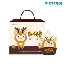 [천호엔케어] 어린이를 위한 보아녹용 40ml 30개입/천호식품 키즈녹용, 상세 설명 참조, 상세 설명 참조