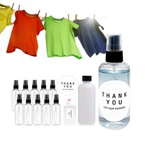 섬유탈취제 키트 고급 섬유향수 스프레이 100ml 10개 만들기, 클린코튼10ml