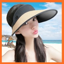 쇼핑특공대 여름모자 썬캡 자외선차단모자 등산모자 챙넓은모자 햇빛가리개 밀짚모자