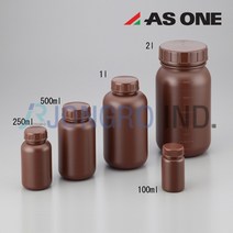 [ASONE/애즈원] HDPE 광구병 500ml / 2-5077-03, 1개