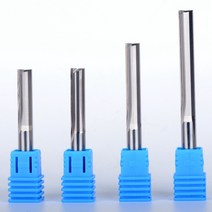 파워딜 목재용 CNC 스트레이트 조각 커터 카바이드 엔드밀 도구 밀링 2 플루트 라우터 비트 6mm 1 개, 1pcs 6x22x50L, 01 1pcs 6x22x50L
