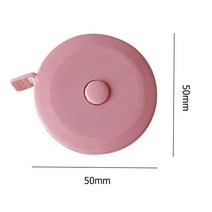 높이 레벨 측정기 1pc 200cm/79 "테이프 측정 휴대용 개폐식 눈금자 높이 센티미터 인치 롤, [04] 분홍색