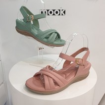 무크 여성 웨지힐 캐주얼 샌들 516-222507