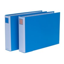 대흥 바인더 P214 군2공파이프4cm 청색, [1015196]홀간격7cm