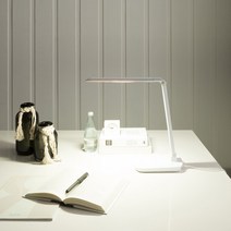 스피아노 엑스퍼트 LED 데스크 스탠드 SL-F228 삼성칩 터치식, 색상:블루+화이트