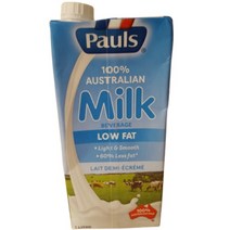 호주 수입 멸균우유 폴스 무지방 우유 1L 6개