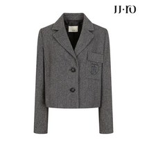 JJ지고트 JJ.ro 자수 포켓 울 크롭 재킷 GMBA0JKJ8