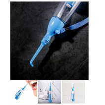 충전없는 펌프식 구강세정기(70ml 블루) 치아관리 워터치실