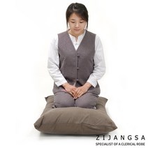 [6014] 지장사 절방석, 회색