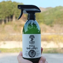편백스프레이 500ml / 편백나무 피톤치드 오일 원액 수액 편백수 방향제 탈취제 아로마오일 정유, 1개