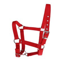 STK 조절 가능한 나일론 웨빙 승마 서부 말 고삐 승마 마모, 레드 S