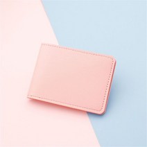 운전 면허증 가죽 케이스 카드 가방 PU 레이디 지갑 미니 신분증 홀더 신용