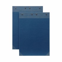 문화산업 F296-7 고급 종이청표지 A4 상철 10조입, 1색, 1개