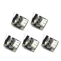 3D프린팅 페이지라벨기 3D 프린터 프로그램 5Pcs 액세서리 X/Y/Z 축 엔드 스톱 리미트 스위치 3Pin N/O N/C 제어 CR-10 시리즈에 대 한 쉬운 사용 마이크로