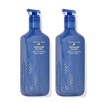 Bath & Body Works 배스 앤 바디 웍스 터콰이즈 워터스 클렌징 젤 핸드 솝 2팩 8온스 청록색 바다 462085