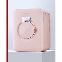 18L 미니 화장품 보관 냉장고 화장품 마스크팩 정리 3color, 핑크