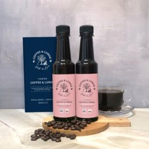 커피 앤 루왁 드립 더치 콜드브루 콜드블루 원액 파우치 선물 세트, 커피엔루왁 더치 250ml X 2set