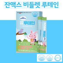 어린이루테인 키즈루테인 과립 분말 가루 3세 4세 5세 6세 7세 유아 초등학생 루테인 아이 눈영양제 눈건강관리 마리골드추출물 비타민c함유 블루베리맛 어린이눈영양제 1개월~6개월분, 30포1개월분