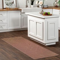 NuLOOM Ellen 기하학적인 이지 주트 세탁기 세탁 가능한 부분 러그 10.2x15.2cm USA 미국