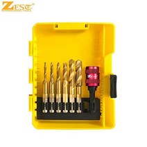 제스트 Z-TD7 탭드릴 세트 7P 나사산 작업 탭핑비트, 1개