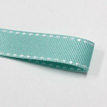 선물포장리본 꽃포장리본 골지 스티치 리본 (폭 5mm 길이90m)(폭 10mm/15mm 길이 45m), 42(민트)