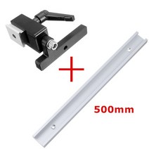 제도판 제도기 제도용품 알루미늄 합금 t-track 300400500mm t-slot miter with track stop jig for carpenter manual diy, 유형-g